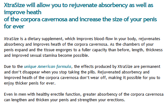 how does xtrasize work